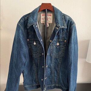 True Religion Indigo Denim Jacket